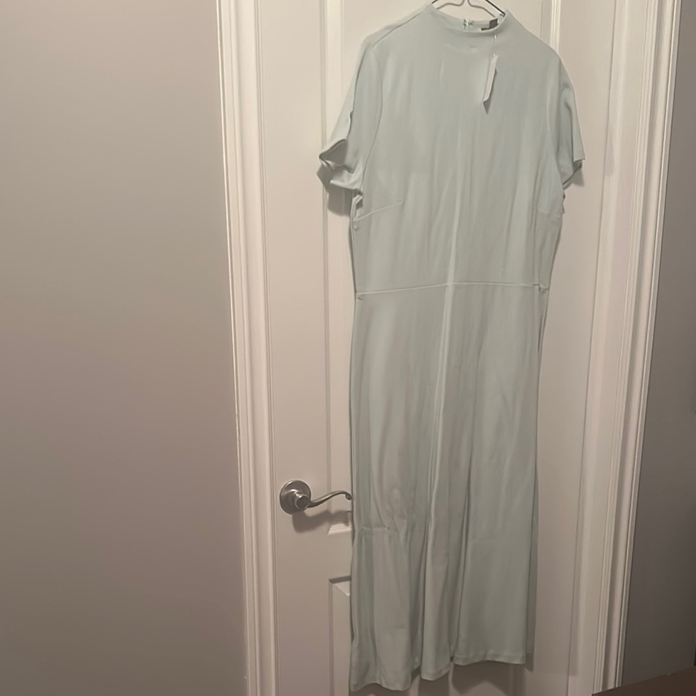Ann Taylor Soft Blue Maxi Dress